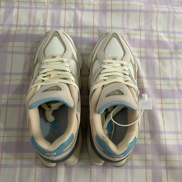 New Balance Pink And White Running Shoes